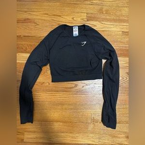 Gym shark VITAL SEAMLESS 2.0 LONG SLEEVE CROP TOP